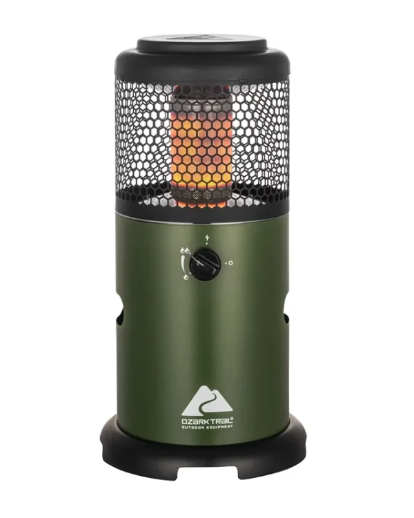 Ozark Trail 360 Propane Portable Indoor/Outdoor Heater, Green