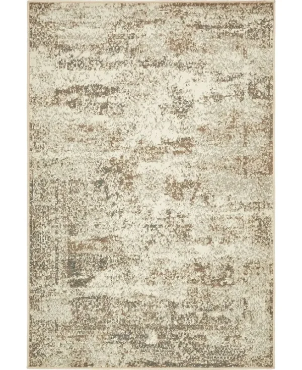 Unique Loom Sand Dune Tuareg Area Rug - 4' x 6'