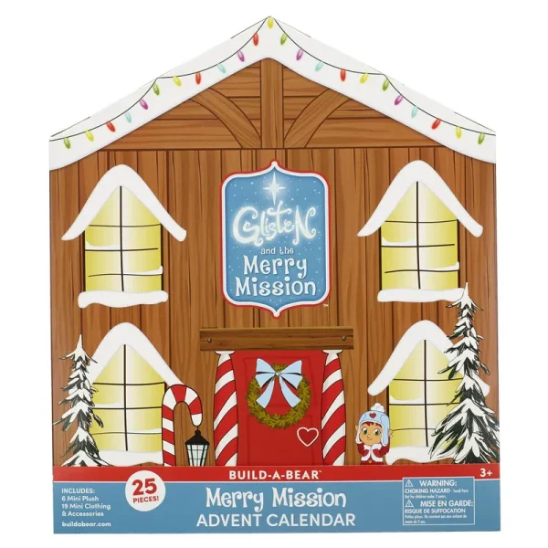 Build-A-Bear Merry Mission Advent Calendar25 Pieces Included