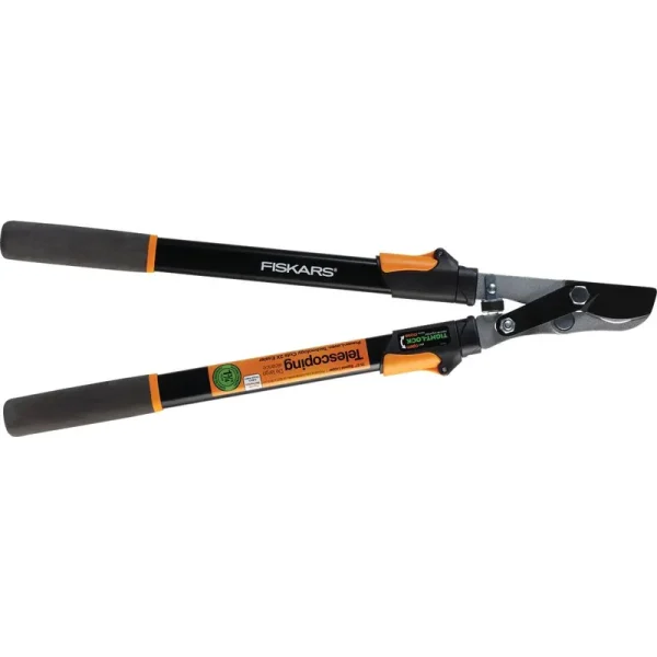 Fiskars Power-Lever Telescopic Lopper, Size: 25-37 in, Black