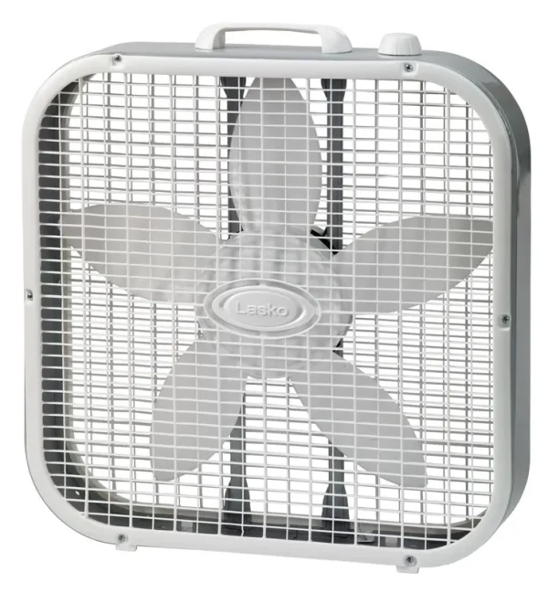 Lasko 20" Box Fan, White