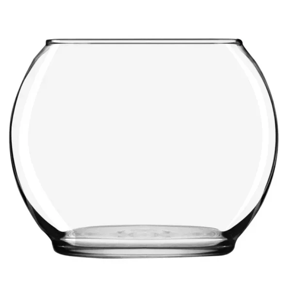 Libbey Footed Bubble Ball, 4-Inch, Set of 12