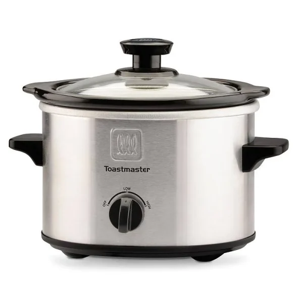 Toastmaster 1.5-qt. Stainless Steel Slow Cooker, Black