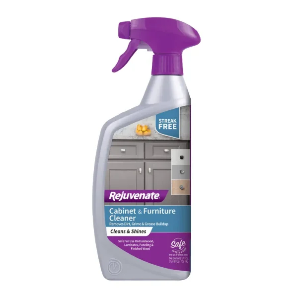 Rejuvenate Cleaner, Cabinet & Furniture, Lemon Scent - 24 fl oz