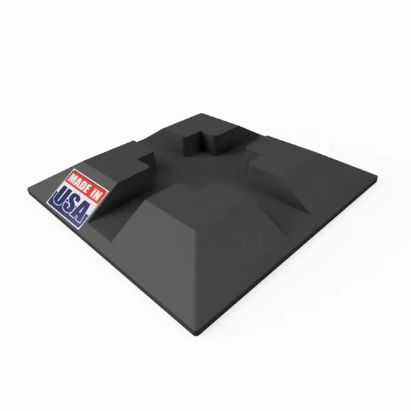 20 Pack BULLKE (USA Made) Foundation Block | Deck Support | Handi Block | Pier Shed Base Footing Post Beam Support Strongest and Most Durable