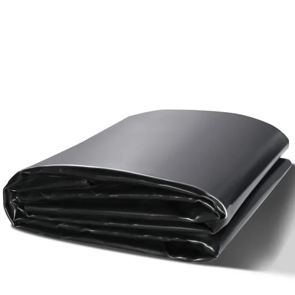 VEVOR Pond Liner, 15 x 20 ft 45 Mil Thickness, Pliable EPDM Material Pond Skins, Easy Cutting Underlayment for Fish or Koi Pond