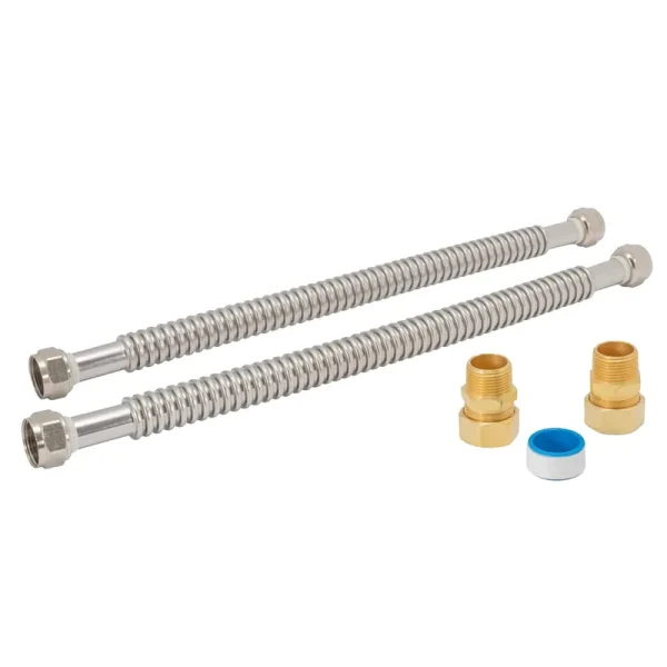 Eastman Electric Stainless Steel Water Heater Installation Kit | 48281