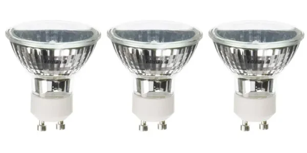 3-Pack GU10 120V 35W MR-16 Q35MR16 35 Watts JDR C Halogen Bulb Lamp