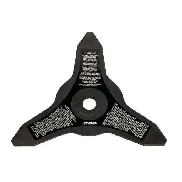 10 in. 3-Tooth Grass & Weed Blade (25 mm)