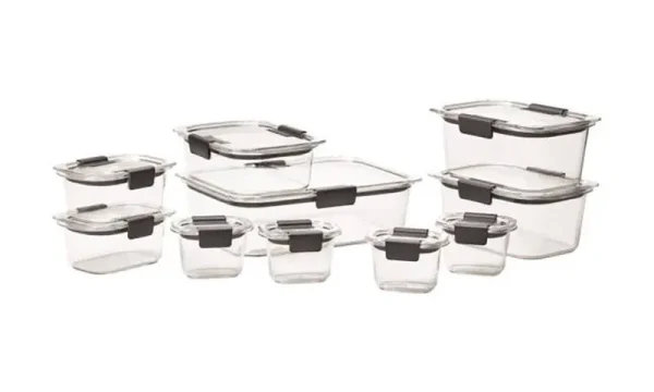 Rubbermaid Brilliance 20-Piece Food Storage Set