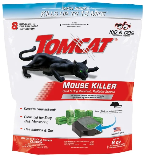 Tomcat Mouse Killer Refillable Station