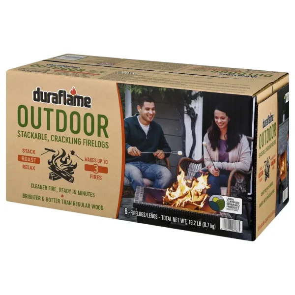 Duraflame 3.2 lbs. Outdoor Firelogs (6-pack)