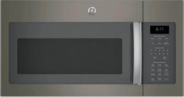 GE JVM6175EKES 1.7 Cu. ft. Over-The-Range Sensor Microwave Oven Slate