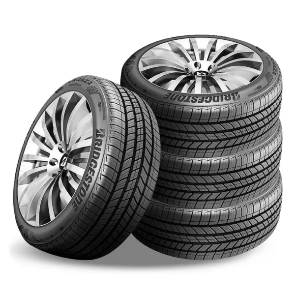 4 Bridgestone Turanza Quiettrack 225/65R17 102H 800AA Tires 80K Mileage Warranty BR004322 / 225/65/17 / 2256517
