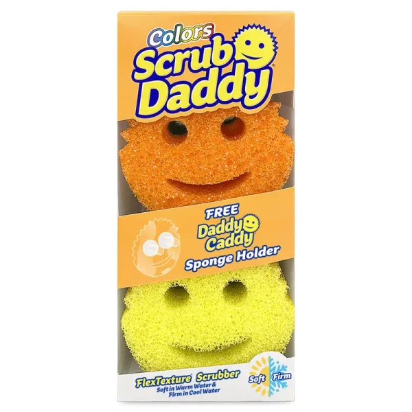 Scrub Daddy Sponges & Daddy Caddy - 1 Each
