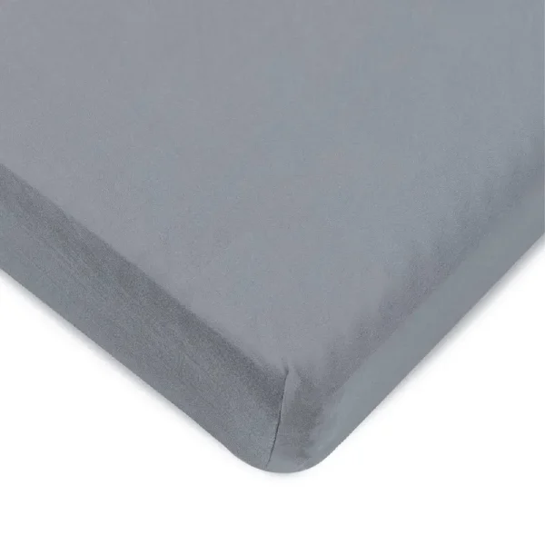 Fitted Sheet for The Milliard Trifold Mattress, Super Soft and Cozy Washable Grey Sheet (Cot size, 600)