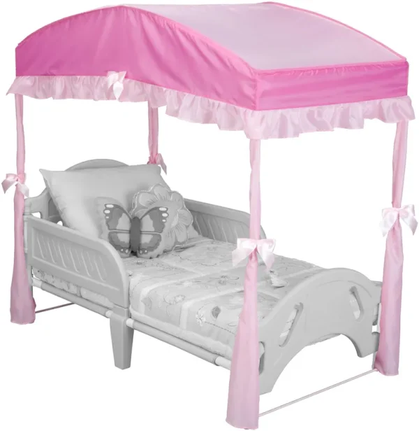 Delta Children Girls' Toddler Bed Canopy - Pink