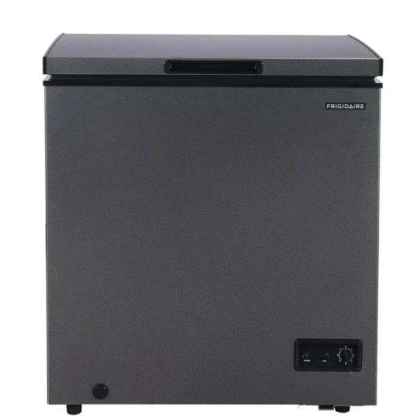 Frigidaire, 5.0 Cu. Ft. Chest Freezer, Black Granite Design