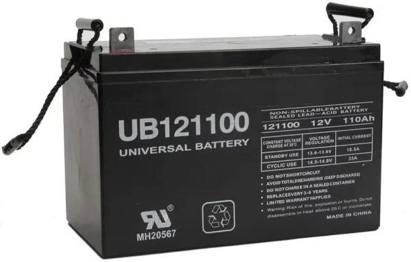 UB121100 D5751 12V 110AH 100AH Battery Wheelchair Mobility Deep Cycle Solar