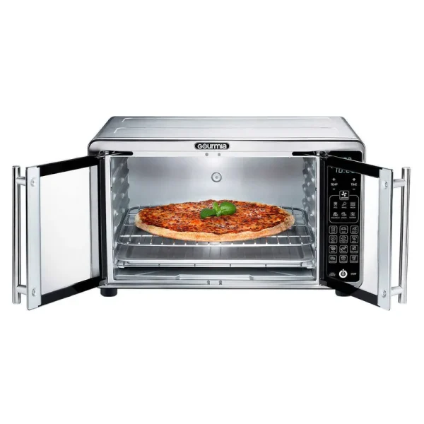 Gourmia XL Digital Air Fryer Toaster Oven with Single-Pull French Doors