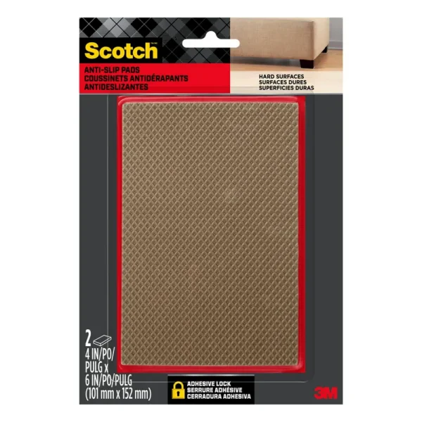 Scotch Gripping Pads 4-in x 6-in Rectangle 2/Pack