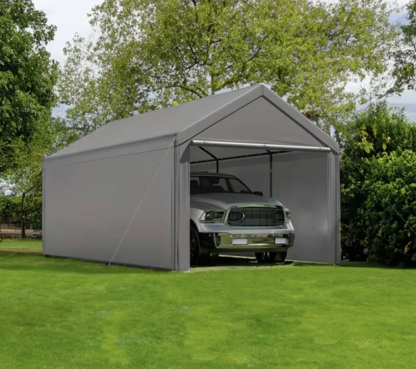 Outdoor Carport 10x20ft Heavy Duty Canopy Storage | adamsbargainshop