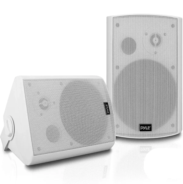 Pyle Outdoor Waterproof Wall-Mount Patio Stereo Speaker