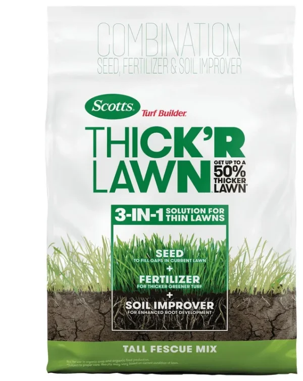 Scotts 40 lbs. Turf Builder Thick'R Lawn Tall Fescue Mix