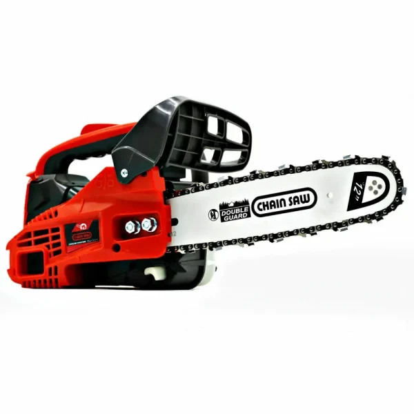 25.4cc Gas Chainsaw Top Handle Gasoline Powered Chain Saw 2-Stroke 1kW 12'' Bar