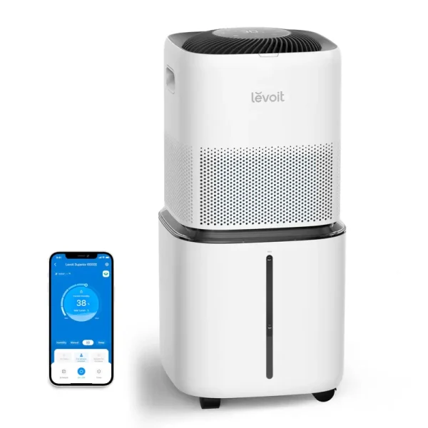 Levoit Superior 6000S Smart Evaporative Humidifiers for Home Whole House Up to 3000ft2