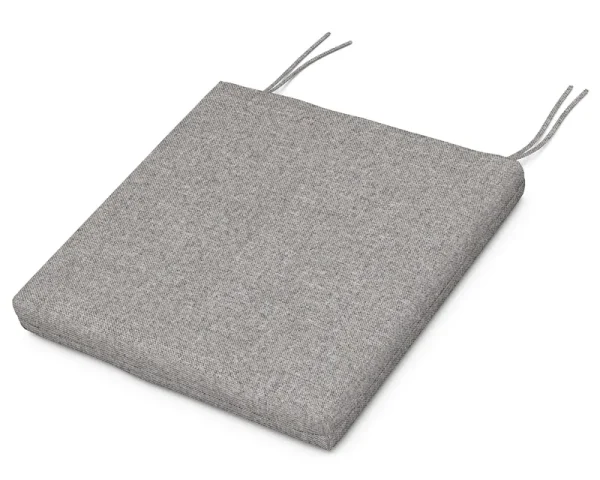 POLYWOOD Standard Seat Cushion - Gray Mist at Riverbend Home