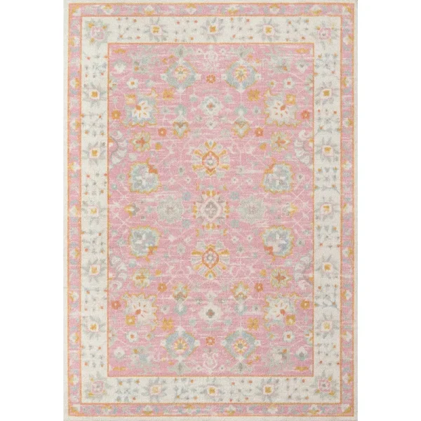 Momeni Anatolia Area Rug, Pink, 2' x 3'