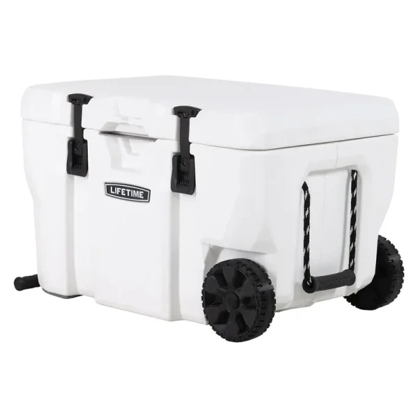 Lifetime 55 Quart High Performance Cooler with Wheels (91072)