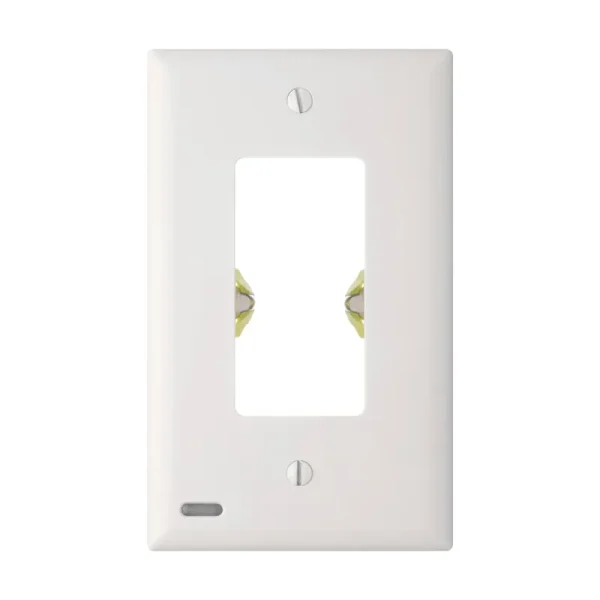 SnapPower GuideLight 2 Plus Outlet Wall Plate White