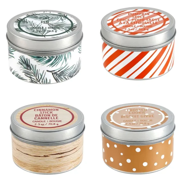 Ashland Assorted Scented Candle in Tin Container - 2.5 oz