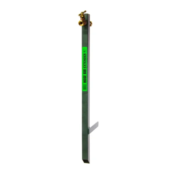 Yard Butler IHBE 6 Outdoor Garden Hose Bib Remote Standing Water Faucet Extender