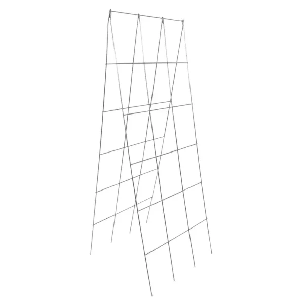 Gardener's Blue Ribbon A-Frame 18-in W x 48-in H Green Garden Trellis | 901288DPT-DSP