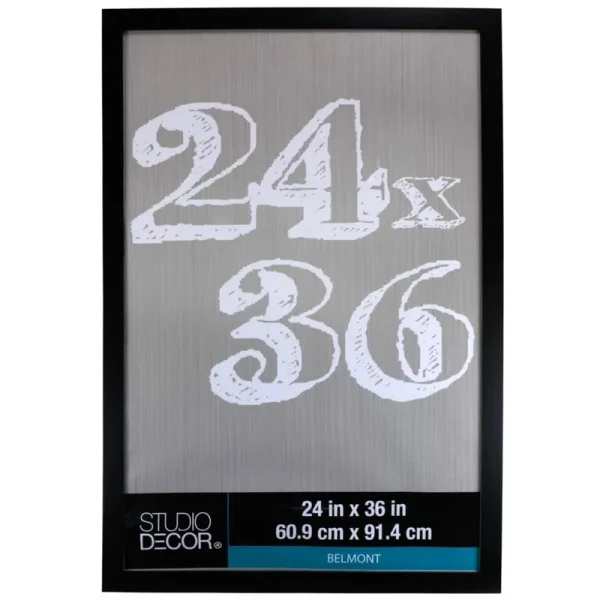 Studio Decor Belmont Frame - Black - 24"