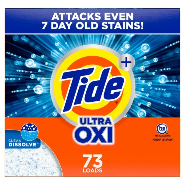 Tide 127 oz. Ultra OXI Powder Laundry Detergent (73-Loads)