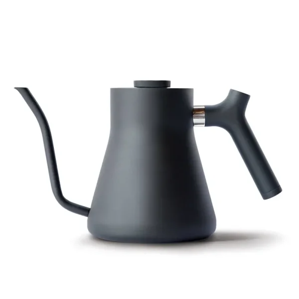 Fellow Stagg Kettle with Thermometer Gooseneck Stovetop 1L Black