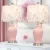 Pink-Flower Lampshade