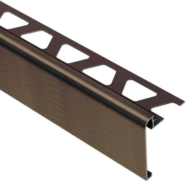 Schluter RONDEC Step Anodized Aluminum Finishing and Edging Profiles