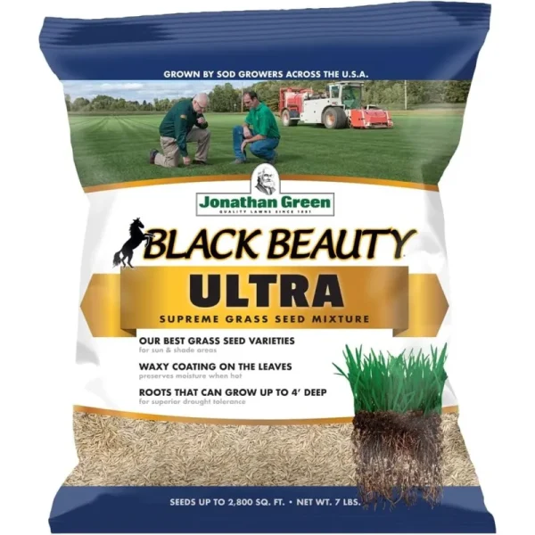 Jonathan Green 10322 Black Beauty Ultra Grass Seed, 7 lb