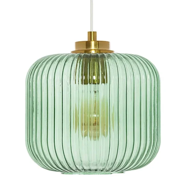 Gracieleigh 1 - Light Unique Globe Pendant Joss & Main Shade Color: Green