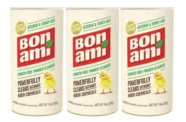 Bon AMI Powder Cleanser - 14 oz (Pack of 3)