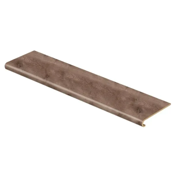 Cap A Tread Anniston Oak 47 in. Length x 12-1/8 in. Width x 1-11/16 in. Thick Laminate to Cover Stairs 1 in. Thick Medium