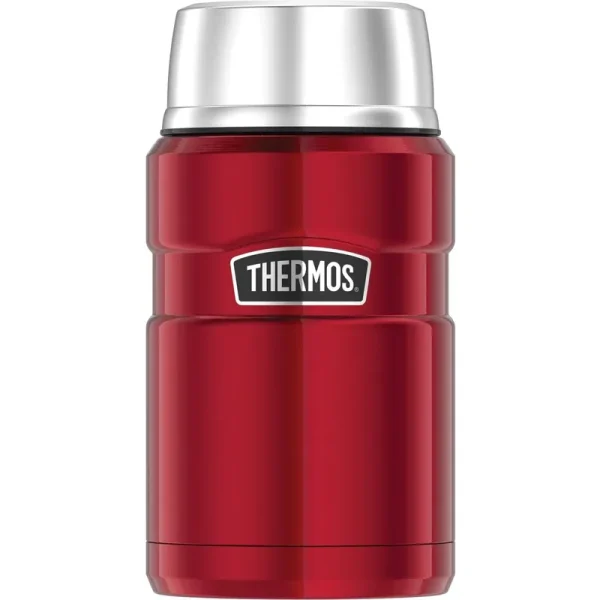 Thermos Stainless King Food Jar, Cranberry, 24 oz