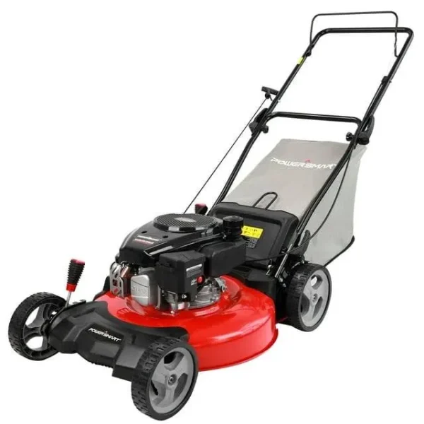Power Smart 21-Inch 3-in-1 Gas Powered Push Lawn Mower with 144cc Engine