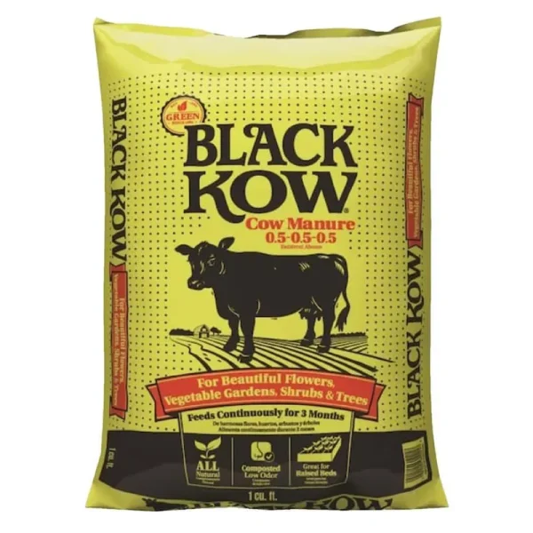 1 Cu. ft. Organic Composted Cow Manure Soil Amendment