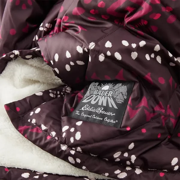 Eddie Bauer Oversized Down Throw - Port - Size One Size